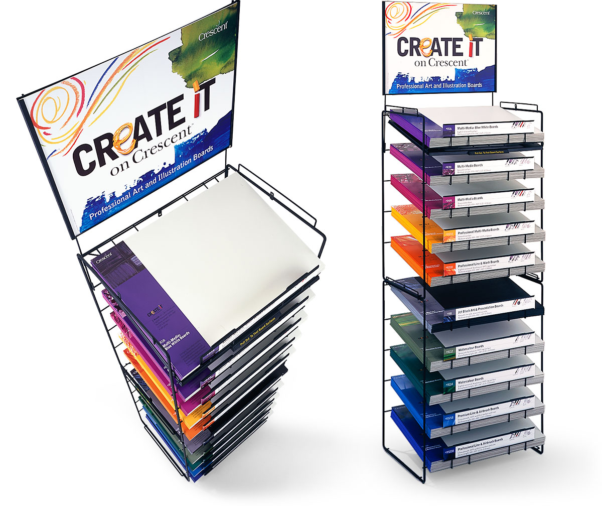 crescent_sale-racks.jpg Art Direction by: Bart Crosby, Crosby Associates